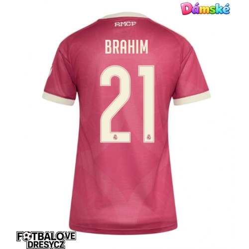 Real Madrid Brahim Diaz #21 Dámské Alternativní Dres 2026-27 Krátký Rukáv Real Madrid Brahim Diaz #21 Dámské Alternativní Dres 2026-27 Krátký Rukáv